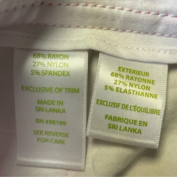 Lilly Pulitzer Pink Blue Womens 6 Callahan Floral Aloha Beachy Tropical Shorts - Picture 7 of 8